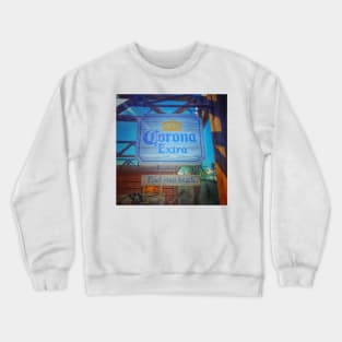 Corona - Find Your Beach - Sign Crewneck Sweatshirt